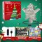 Tree Topper Projector, Snowflake Projector Tree Topper, Built-in 360° LED Rotating Lights with 4 Patterns Dynamic Projection for Xmas Tree Decoration